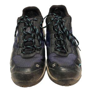 Zamberlan 132 Airound GTX Hiking Shoe Men's 6.5 Women's 8 Black Navy Teal